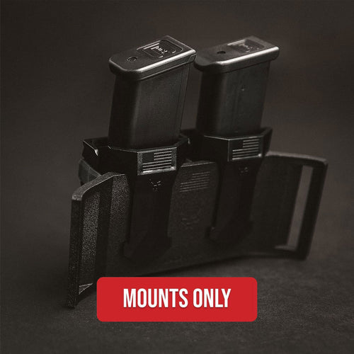 Universal Double Magazine Holder Mount (Mount Only)