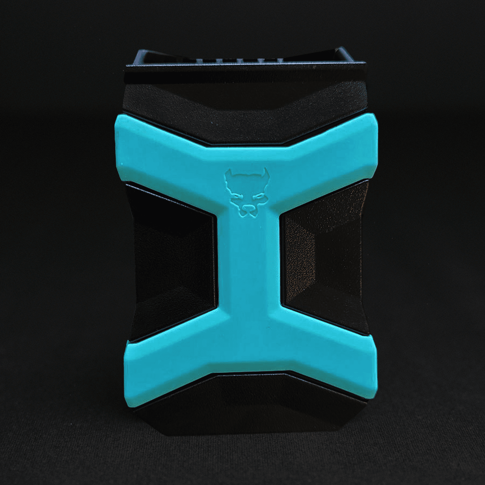 Universal Mag Carrier - Black w/Tiffany Blue Band image