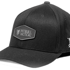 Flex Fit Hat – Black with Midnight Patch image 0