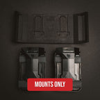 Universal Double Magazine Holder Mount (Mount Only)